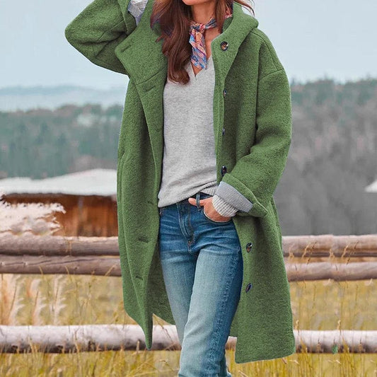 Ariana | Thick Insulated Button-Front Coat