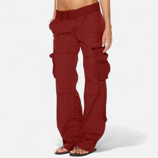 Christina | Wide Leg Utility Cargo Pants