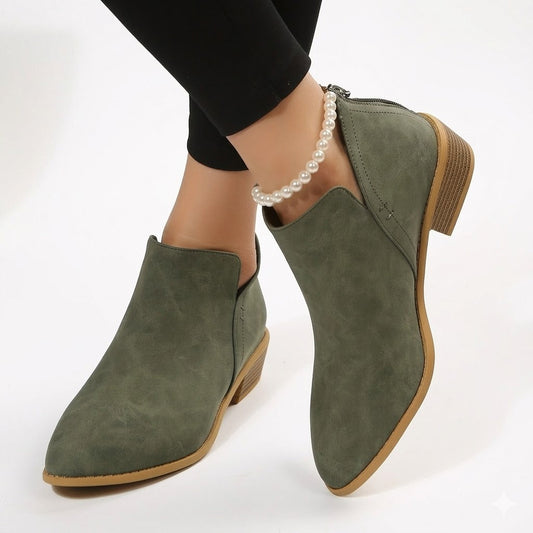 Gloria | Elegant Pointed Toe Ankle Boots