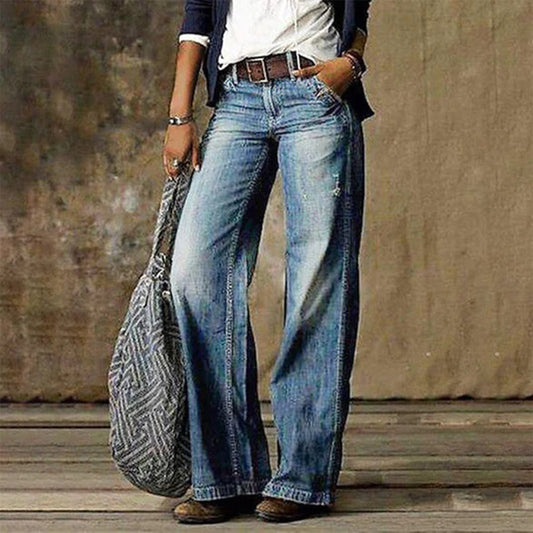 Hazel | Relaxed Vintage Wide-Leg Jeans