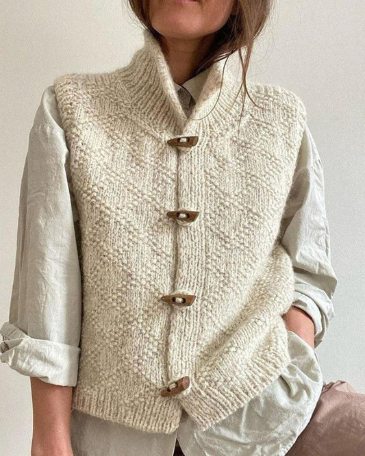 Ramona | Elegant Knit Sleeveless Layering Gilet