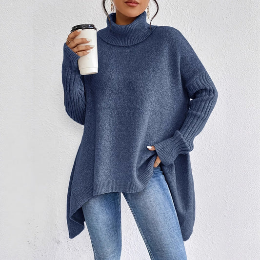 Tricia | Oversized Relaxed Winter Turtleneck Sweater